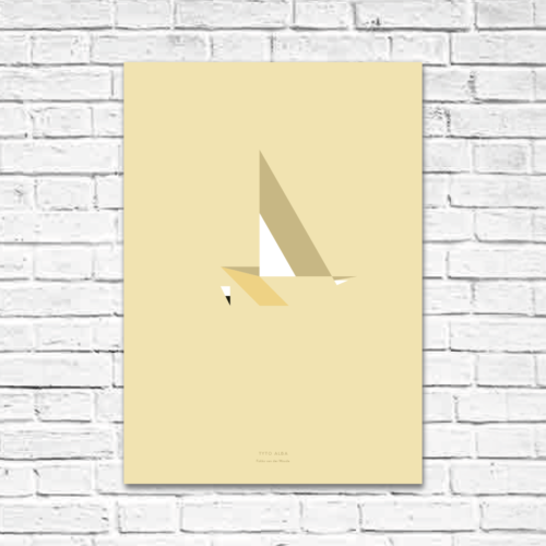 Tyto alba A2 poster