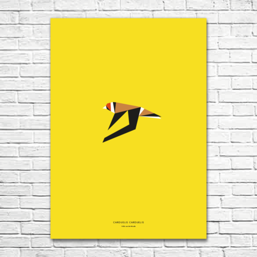 Carduelis carduelis A1 poster