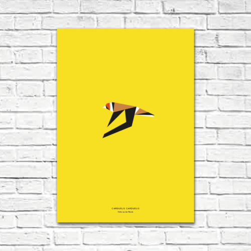 Carduelis carduelis A2 poster