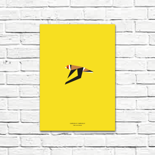 Carduelis carduelis A3 poster