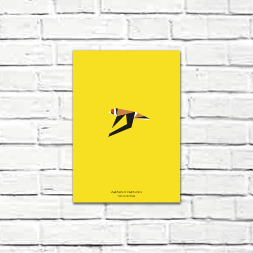 Carduelis carduelis A4 poster