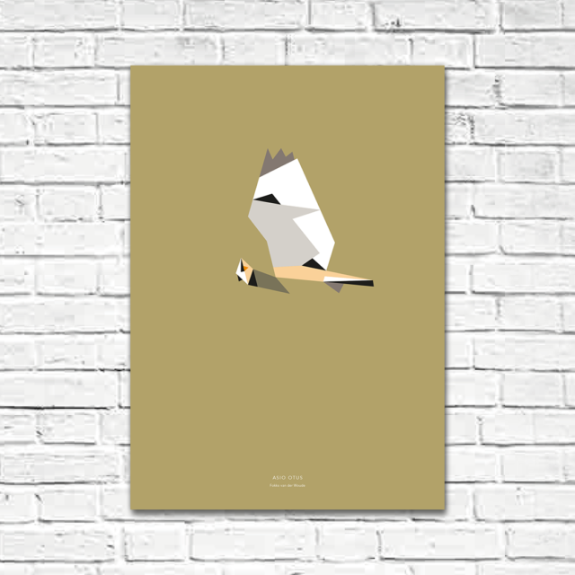 Asio otus A2 poster