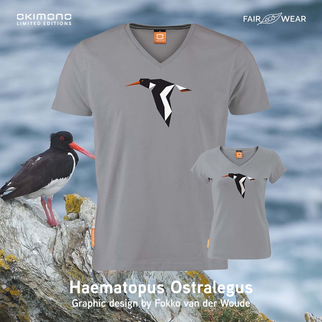 T-shirt Okimono Haematopus ostralegus