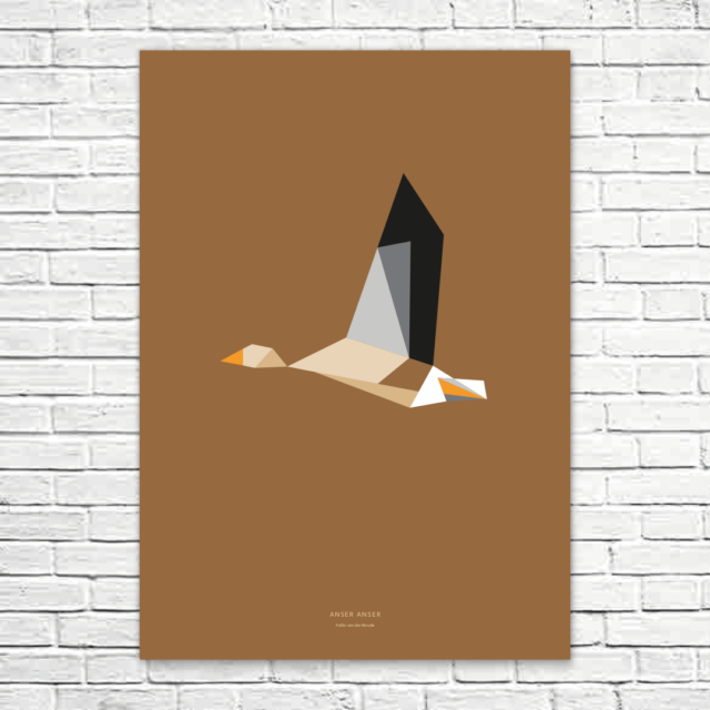 Anser anser A1 poster