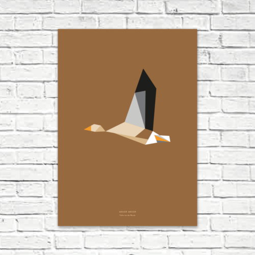 Anser anser A2 poster