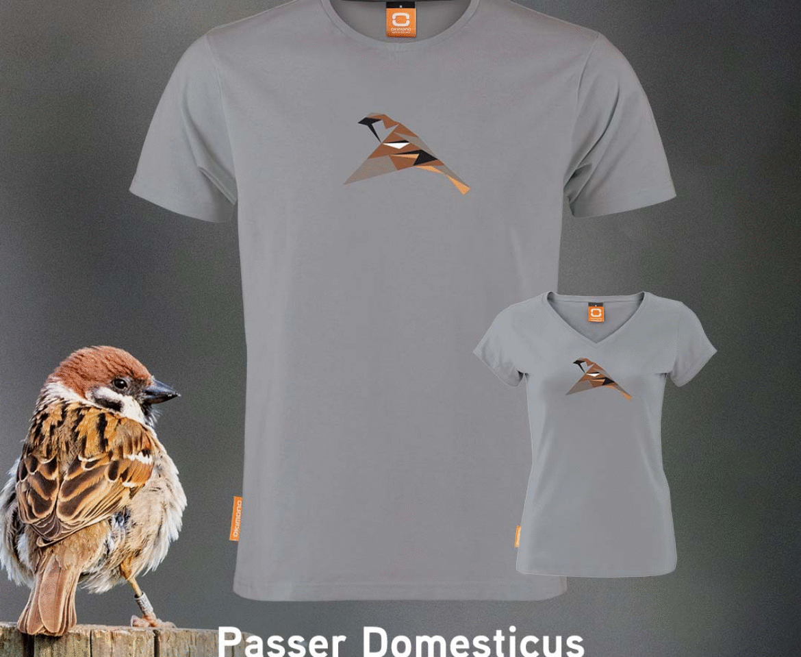 T-shirt Okimono Passer domesticus