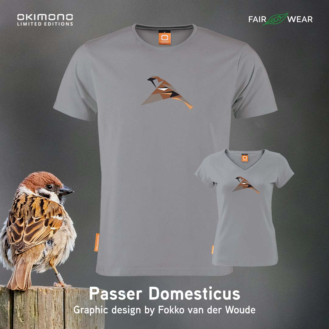 T-shirt Okimono Passer domesticus