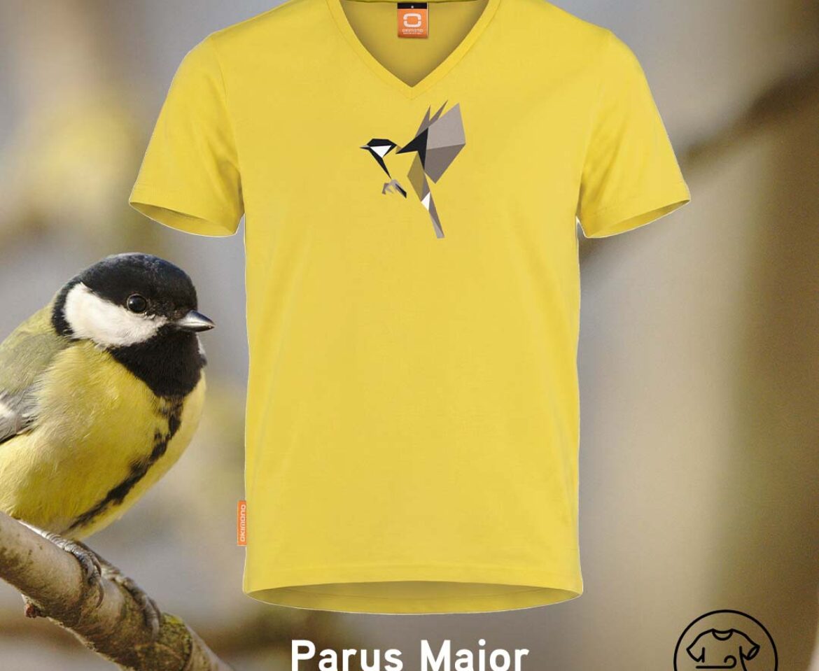 T-shirt Okimono Parus major